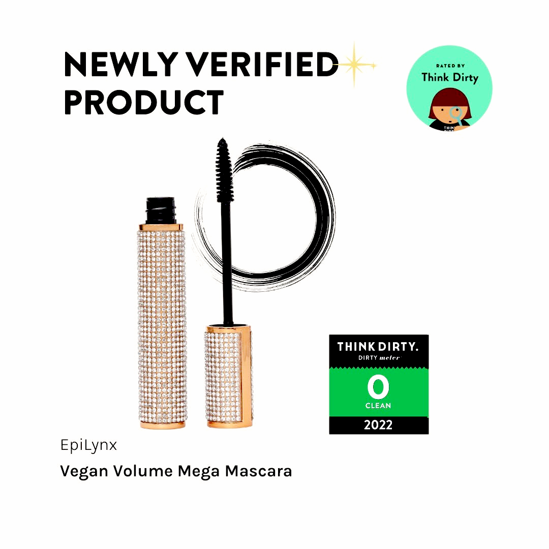 Mega Volume Vegan Mascara Black and Blue – Smudge-Proof with Handmade Diamond Case - Renee Lane Company