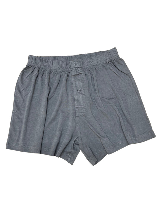 Men's Bamboo Viscose/Cotton Boxer Style Underwear Charcoal Grey Color - 5-pack - Renee Lane Company