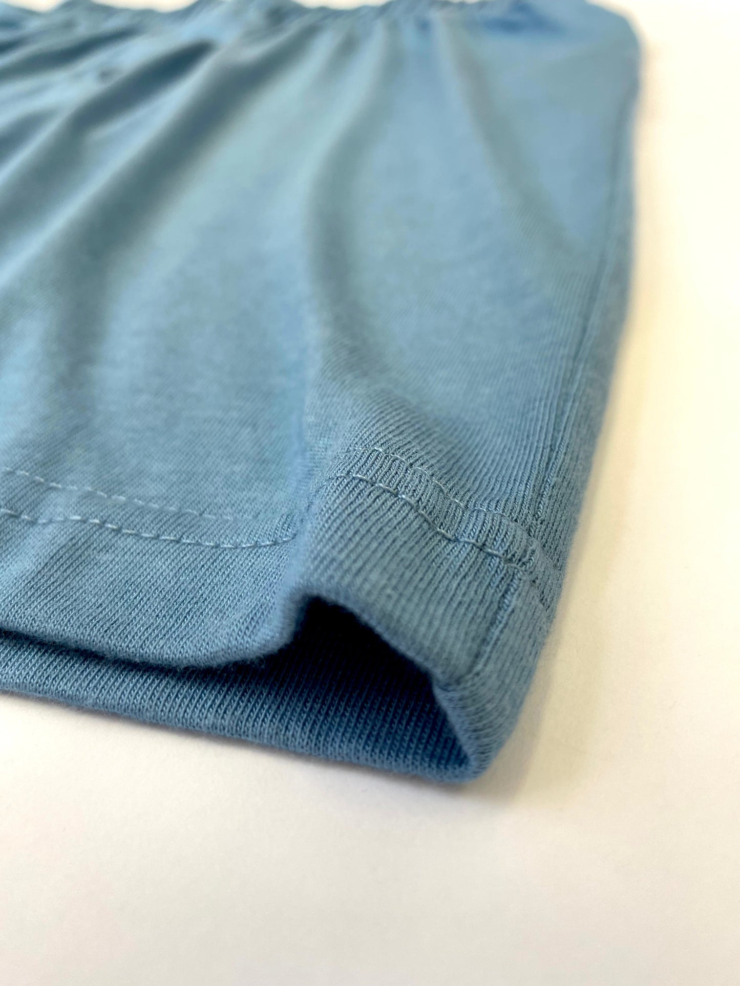 Men's Bamboo Viscose/Cotton Boxer Style Underwear Steel Blue Color - 5-pack - Renee Lane Company