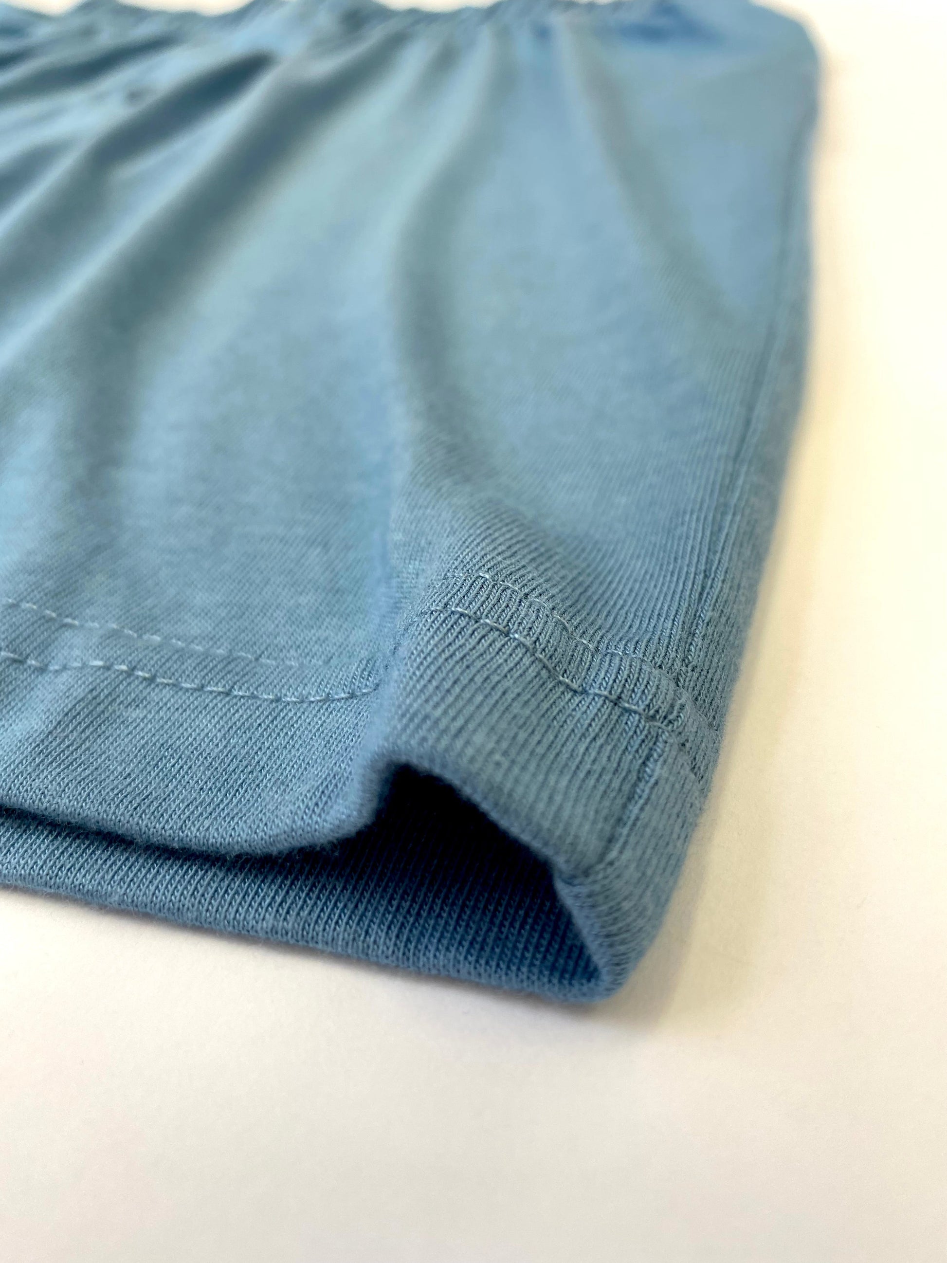 Men's Bamboo Viscose/Cotton Boxer Style Underwear Steel Blue Color - 5-pack - Renee Lane Company