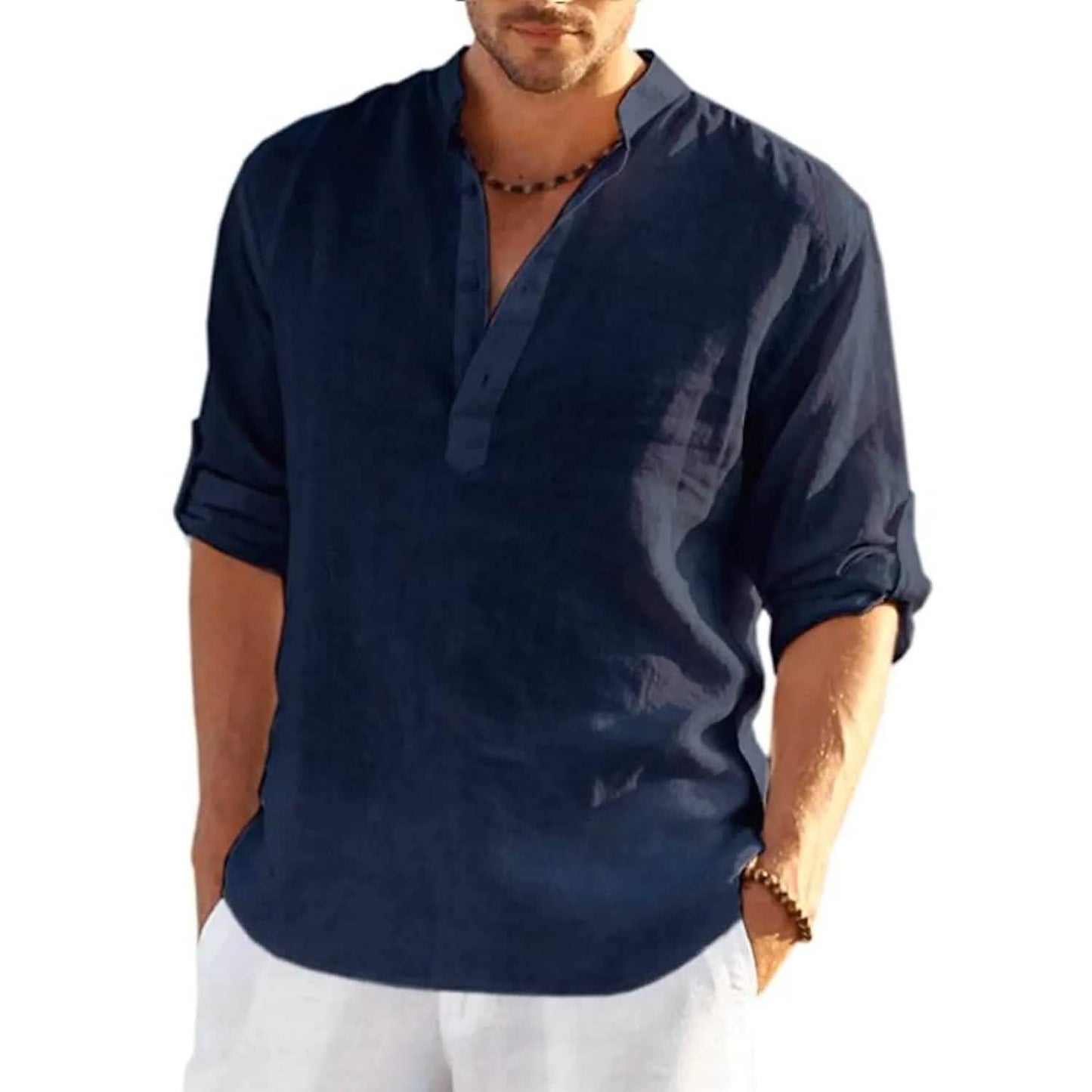 Men's Breathable Quick Dry Button Down Shirt T-Shirt Top - Renee Lane Company