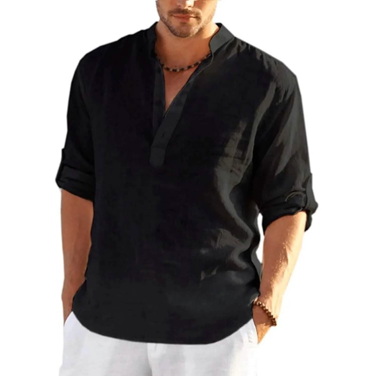 Men's Breathable Quick Dry Button Down Shirt T-Shirt Top - Renee Lane Company