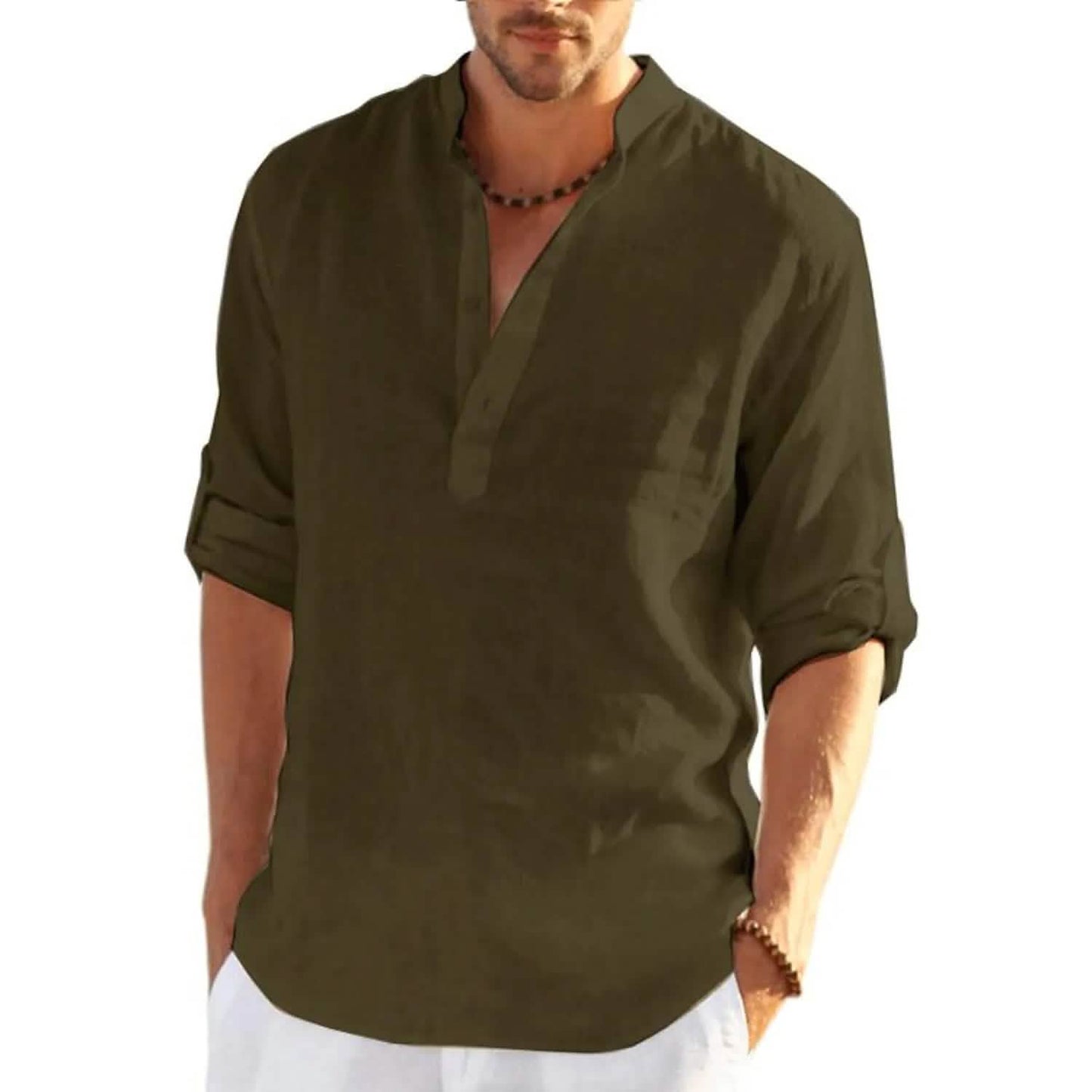 Men's Breathable Quick Dry Button Down Shirt T-Shirt Top - Renee Lane Company