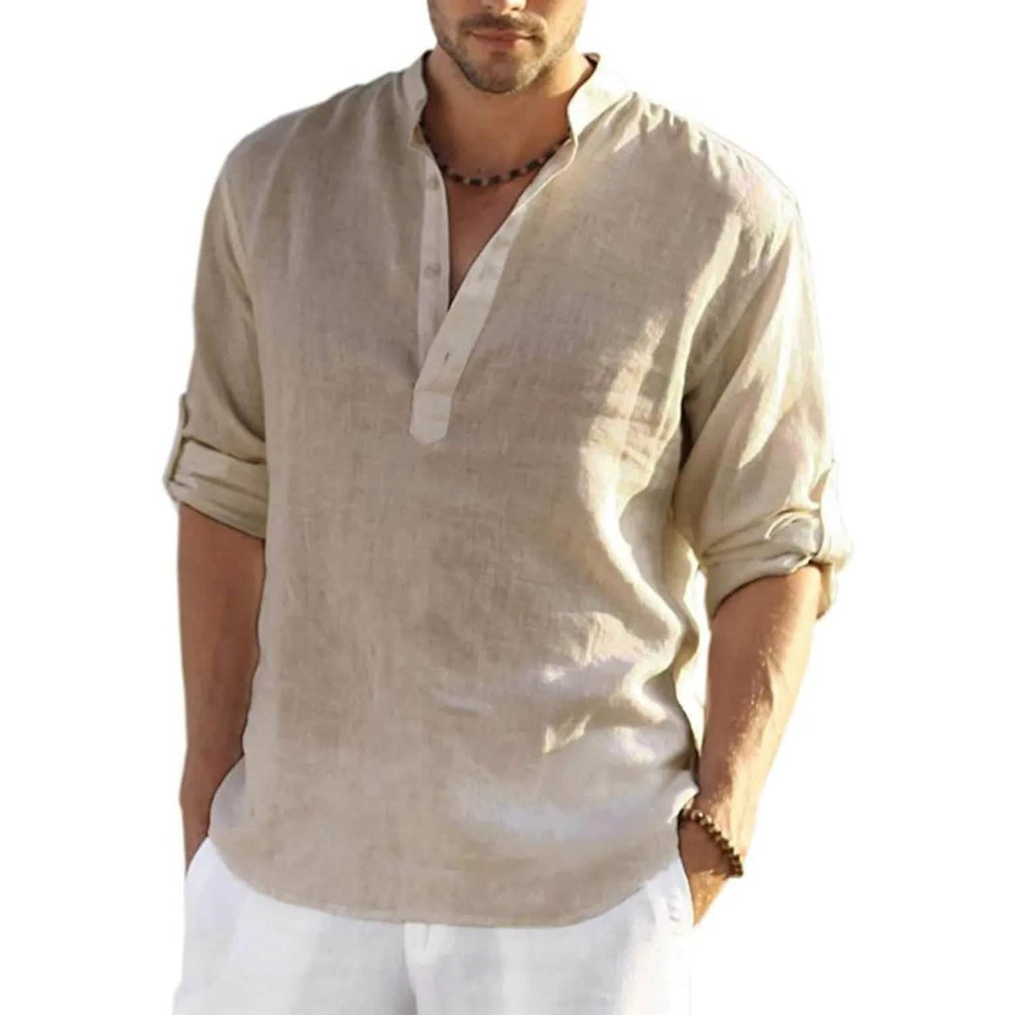 Men's Breathable Quick Dry Button Down Shirt T-Shirt Top - Renee Lane Company
