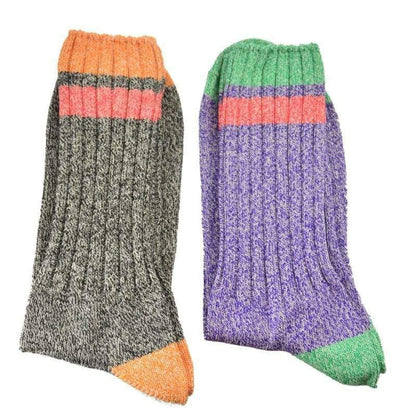 Men's Colorful Crew Socks for Hunting, Hiking, Outdoors - Renee Lane Company