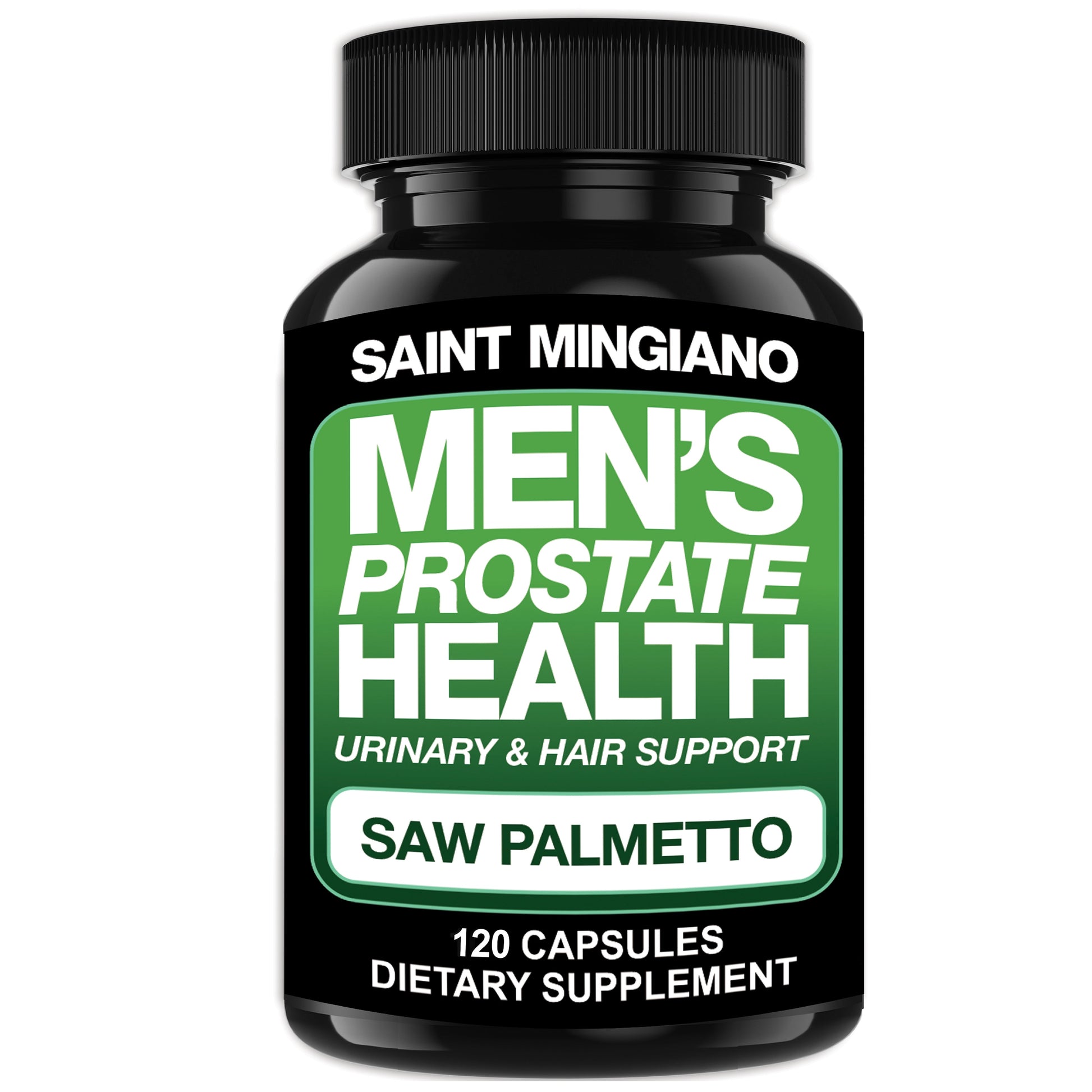 Men's Prostate Health - 120 Capsules of Advanced Prostate Supplements for Men with Saw Palmetto - Renee Lane Company