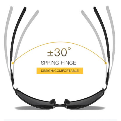 Mens Polarized Pilot Sunglasses Outdoor Driving UV400 Sun Glasses Sport Eyewear - Renee Lane Company