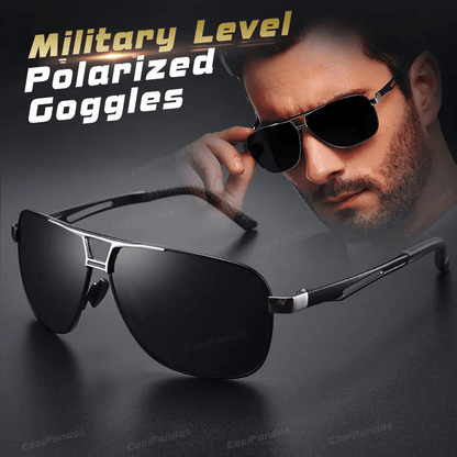 Mens Polarized Pilot Sunglasses Outdoor Driving UV400 Sun Glasses Sport Eyewear - Renee Lane Company