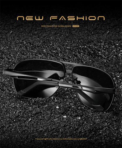 Mens Polarized Pilot Sunglasses Outdoor Driving UV400 Sun Glasses Sport Eyewear - Renee Lane Company