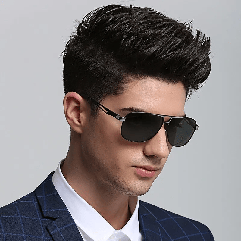 Mens Polarized Pilot Sunglasses Outdoor Driving UV400 Sun Glasses Sport Eyewear - Renee Lane Company
