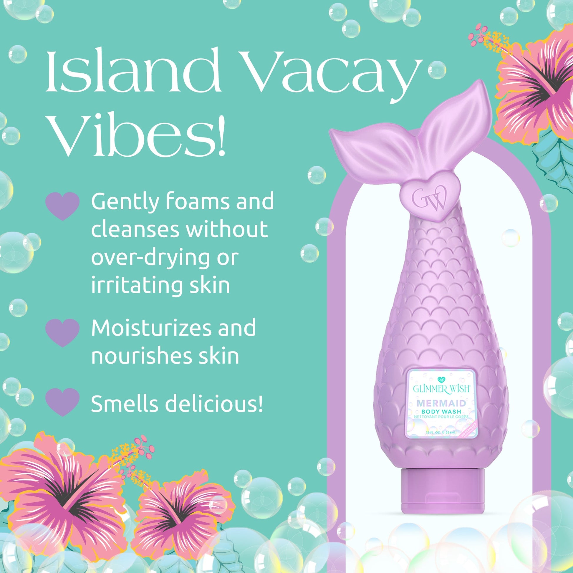 Mermaid Body Wash - Renee Lane Company