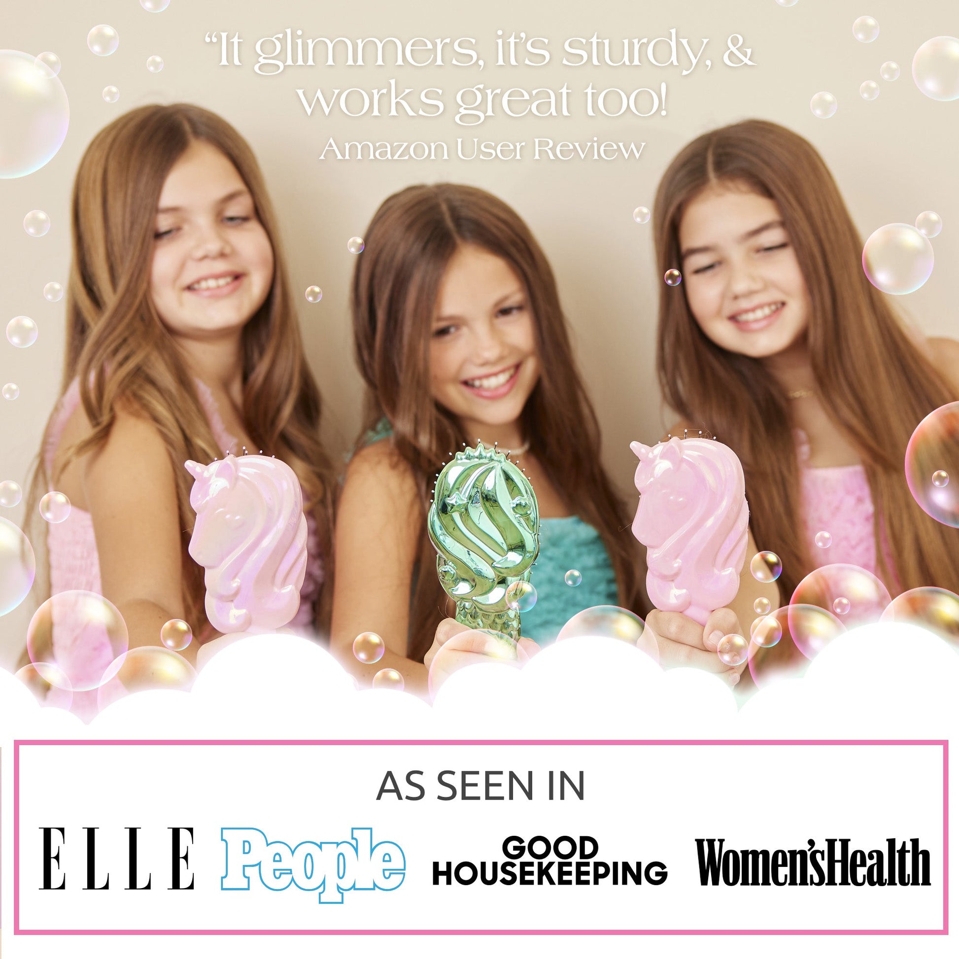 Mermaid Detangling Hair Brush - Renee Lane Company
