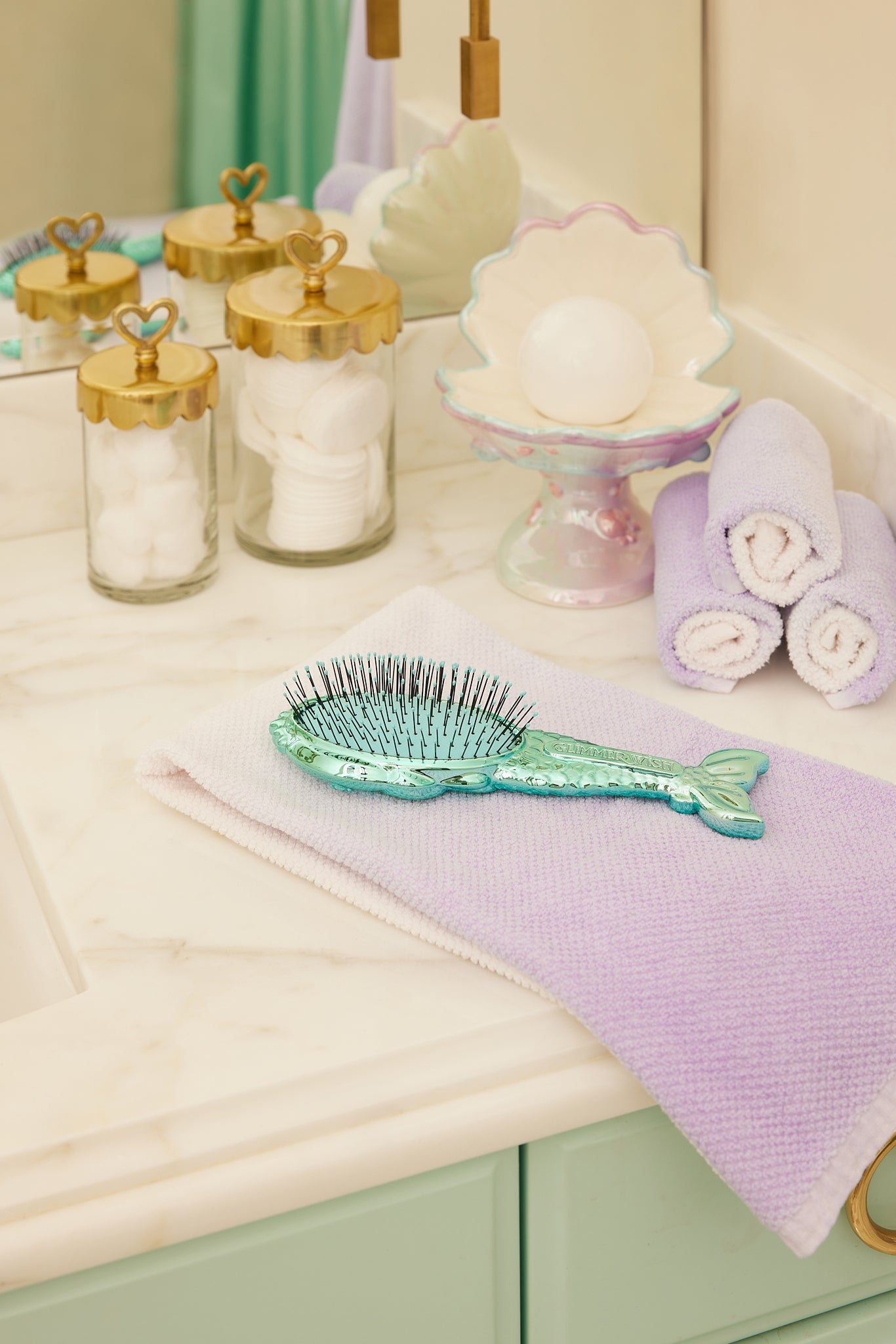 Mermaid Detangling Hair Brush - Renee Lane Company