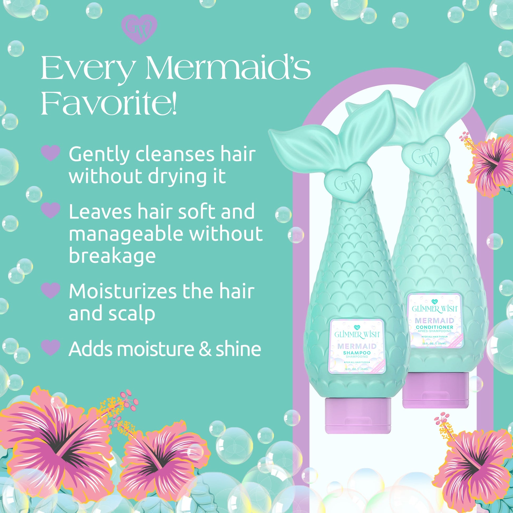 Mermaid Hair Care Duo - Renee Lane Company