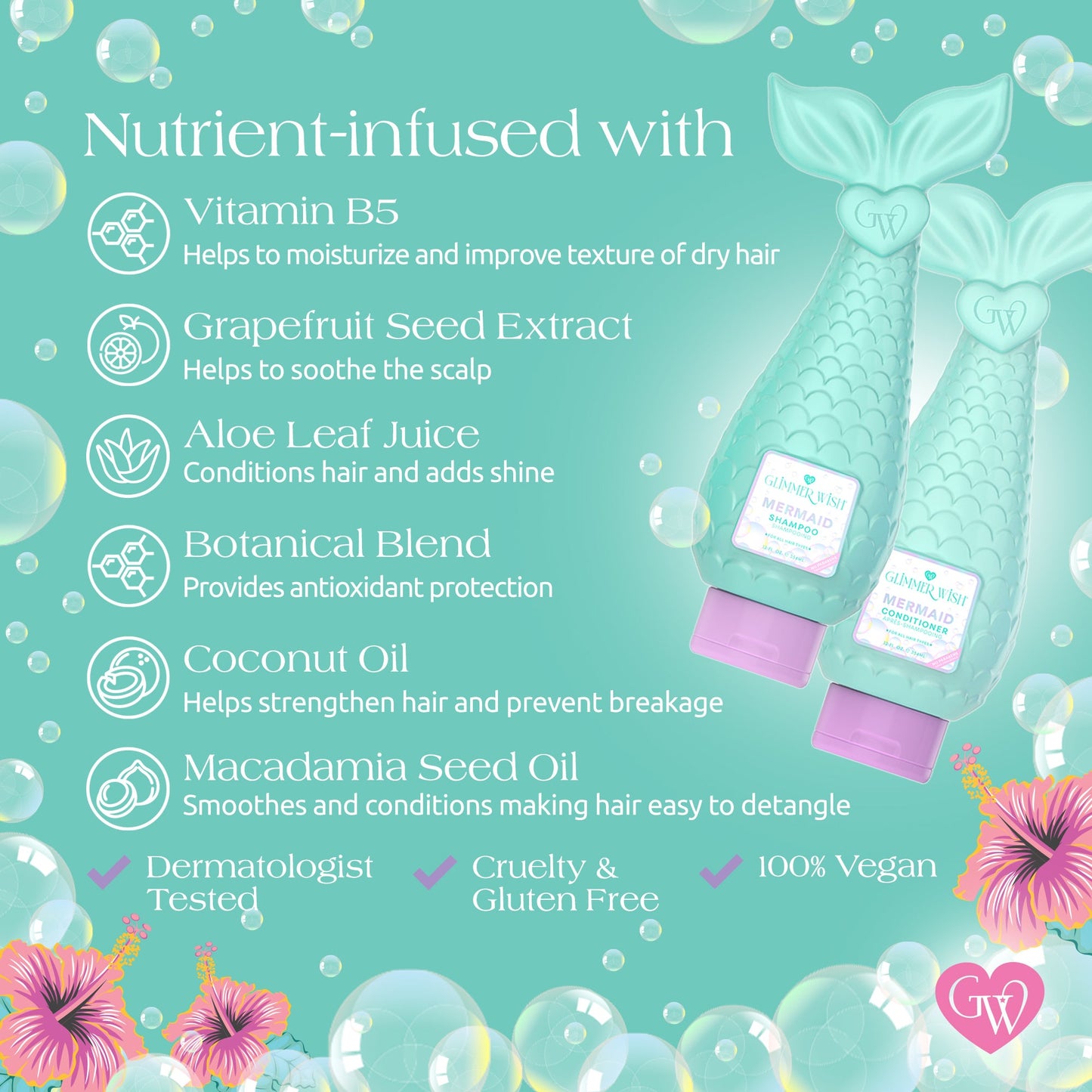 Mermaid Hair Care Duo - Renee Lane Company