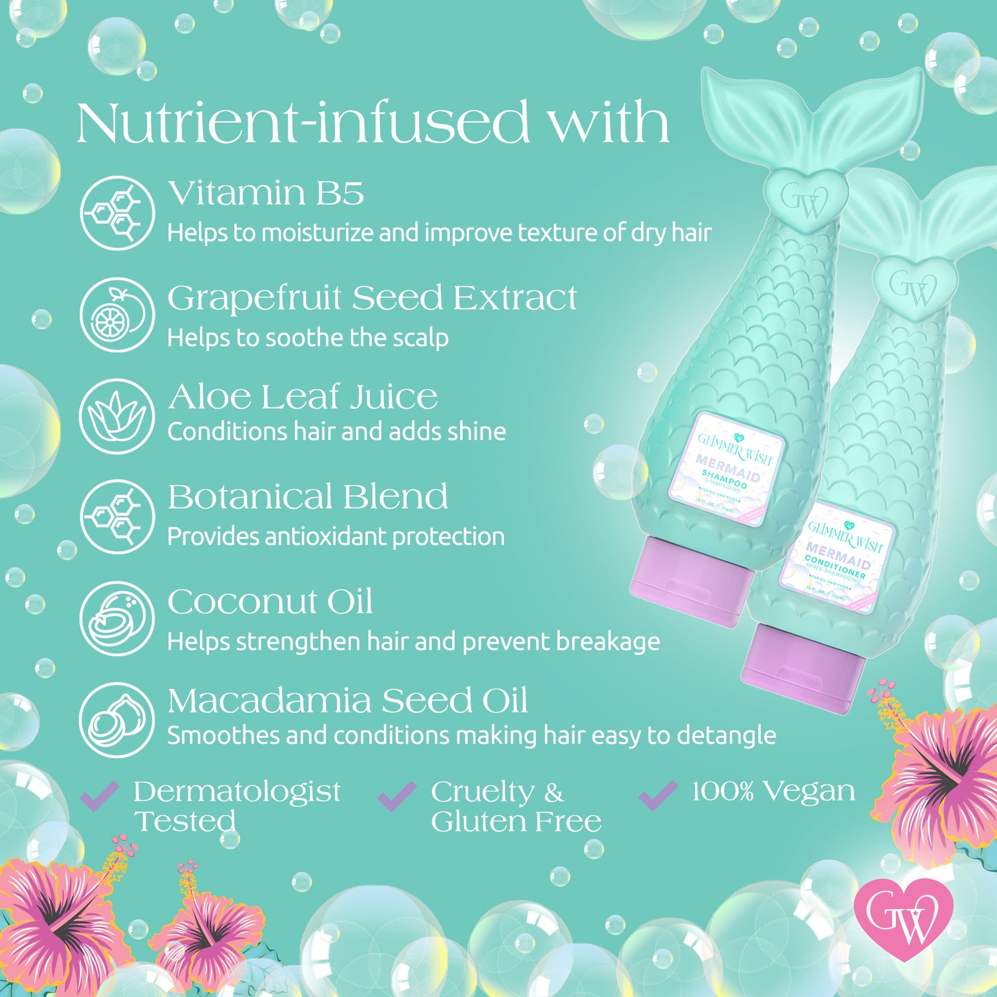 Mermaid Hair Care Duo - Renee Lane Company