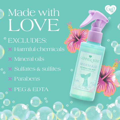 Mermaid Hair Detangling Mist - Renee Lane Company