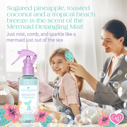 Mermaid Hair Detangling Mist - Renee Lane Company