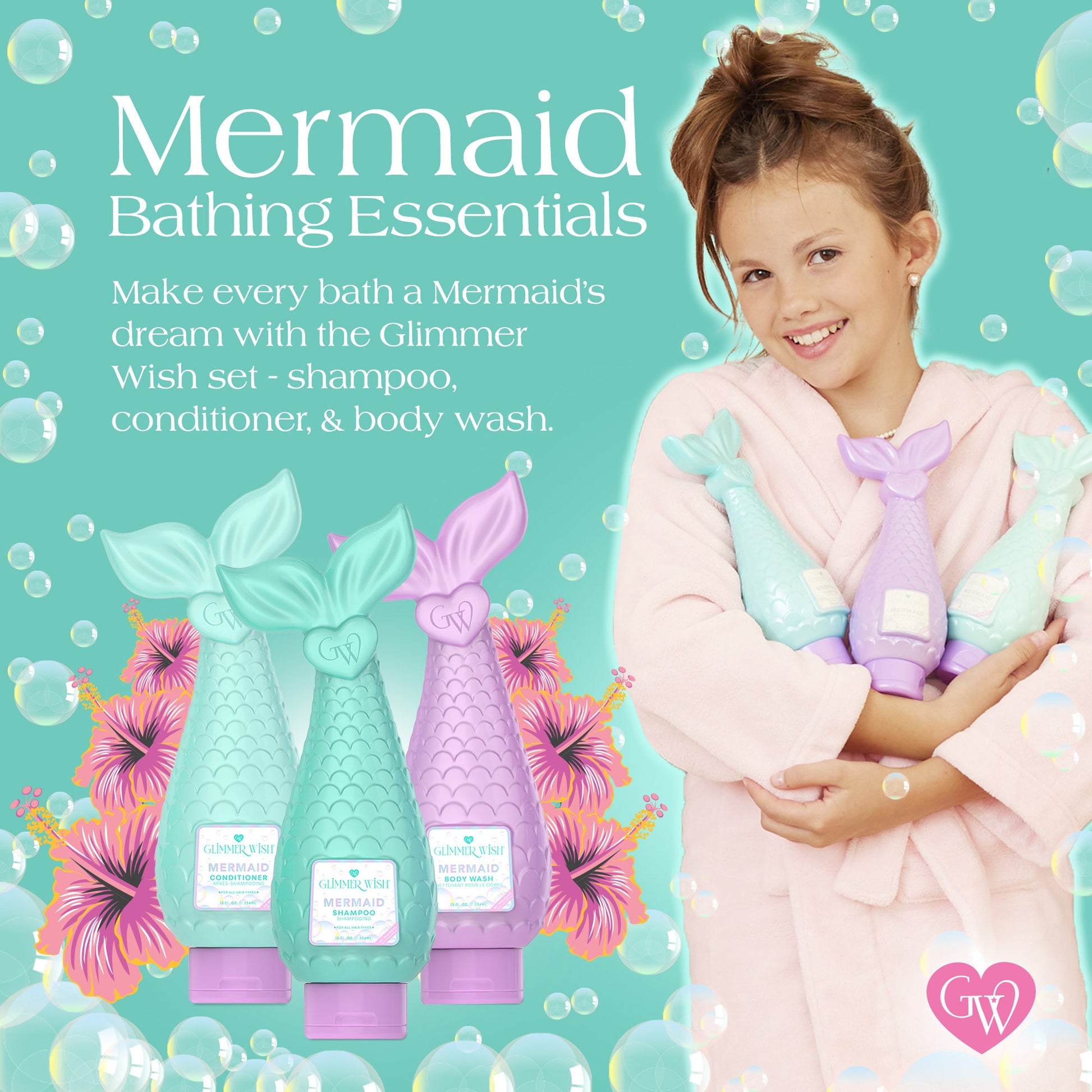 Mermaid Hair and Body Essentials - Renee Lane Company