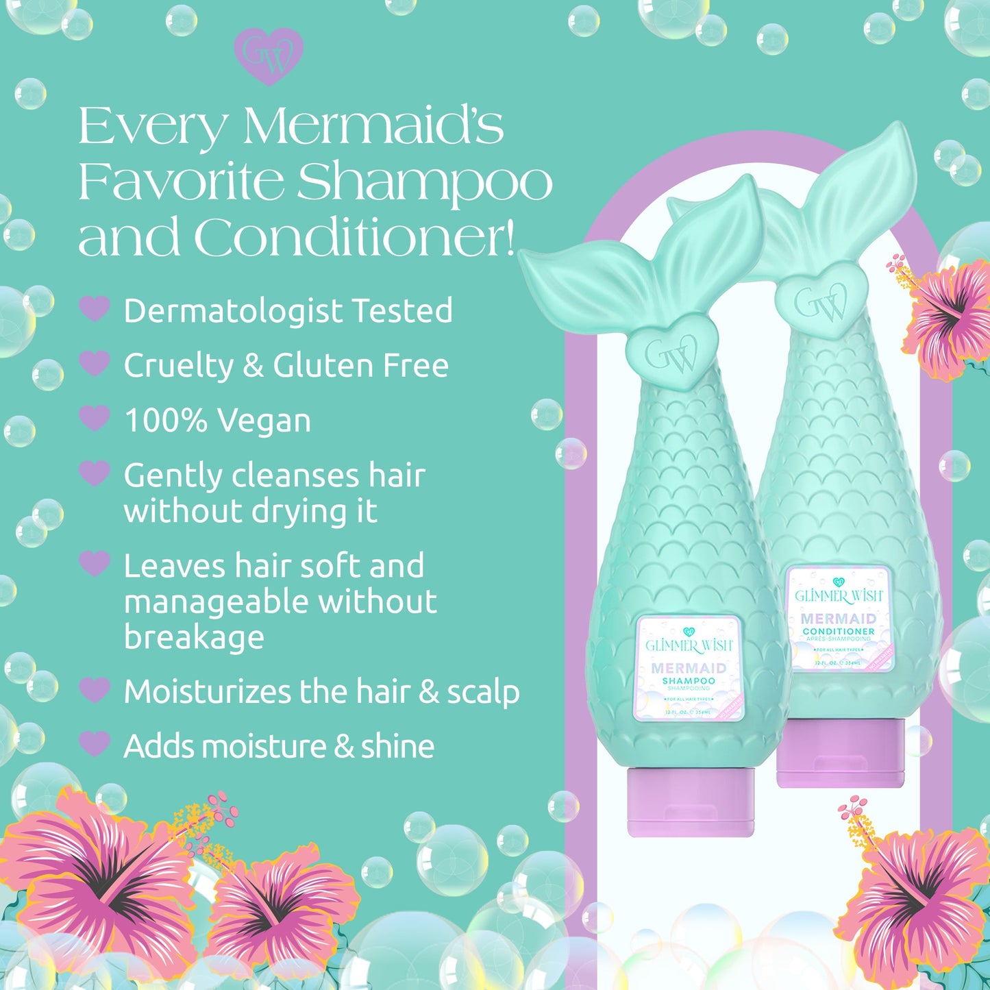Mermaid Hair and Body Essentials - Renee Lane Company