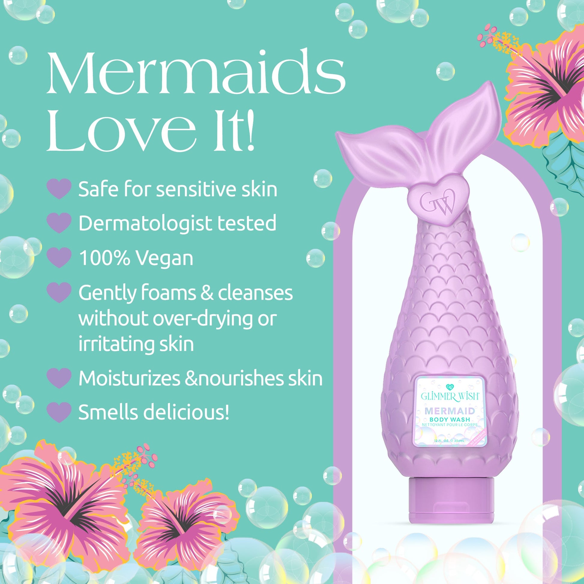 Mermaid Hair and Body Essentials - Renee Lane Company