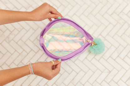 Mermaid Shell Cosmetic Bag - Renee Lane Company