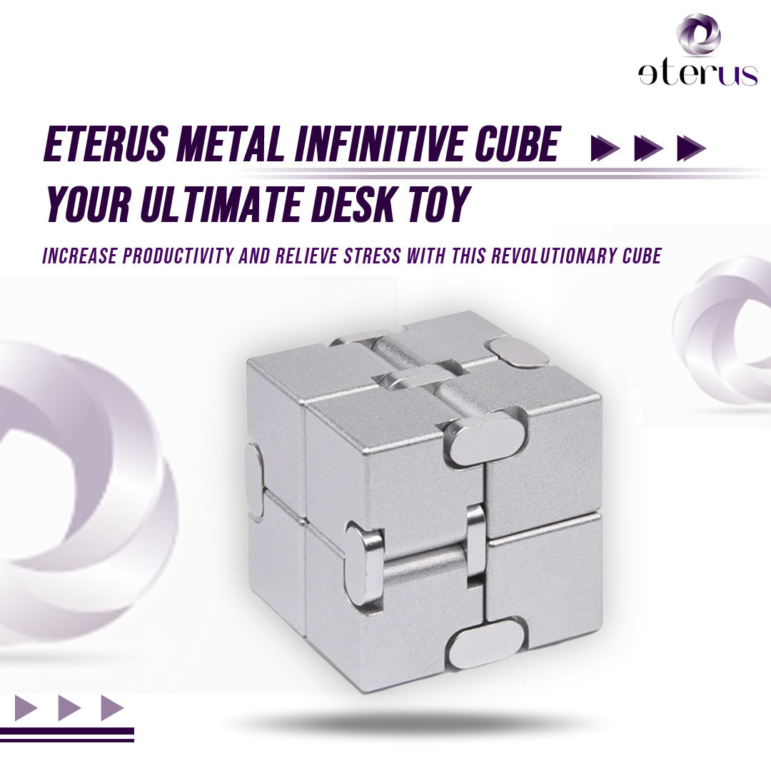 Metal Infinitive Cube - Renee Lane Company