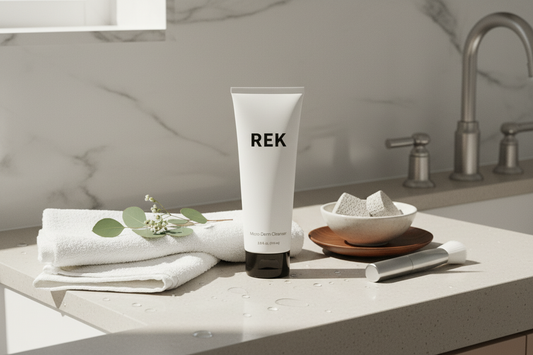 Micro-Derm Cleanser – Exfoliating & Renewing | REK Cosmetics - Renee Lane Company