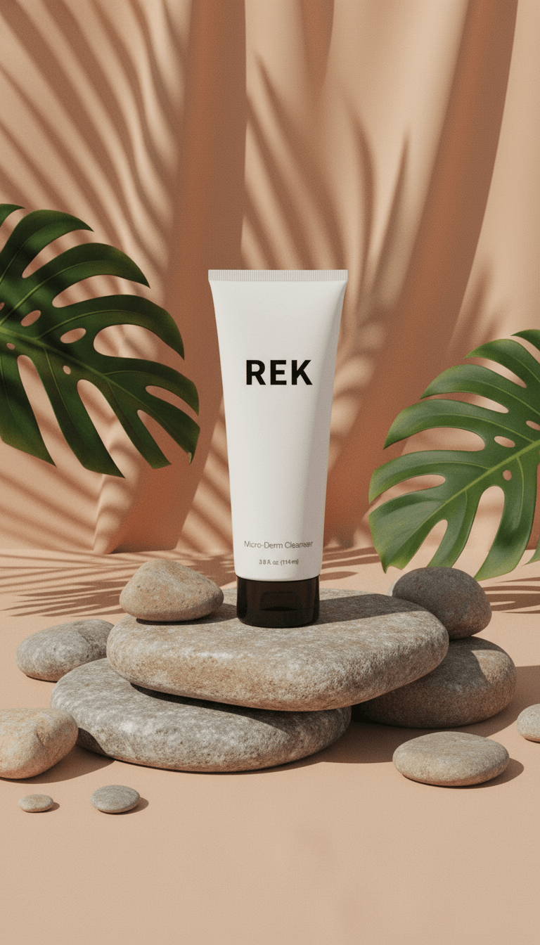 Micro-Derm Cleanser – Exfoliating & Renewing | REK Cosmetics - Renee Lane Company