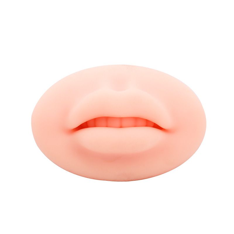 Microblading Reusable 5D Silicone Practice Lips Skin European Solid lip block For PMU Beginner Training Tattoo Permanent Makeup - Renee Lane Company
