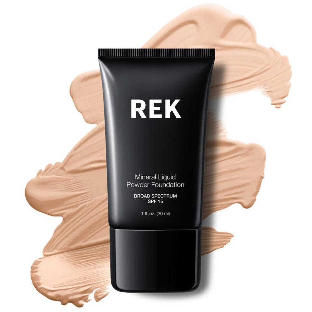 Mineral Liquid Powder Foundation with SPF 15 | REK Cosmetics — Multiple Shades - Renee Lane Company
