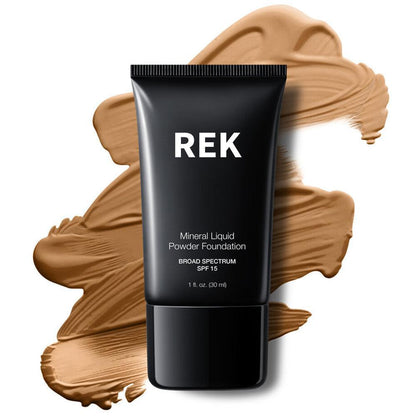 Mineral Liquid Powder Foundation with SPF 15 | REK Cosmetics — Multiple Shades - Renee Lane Company