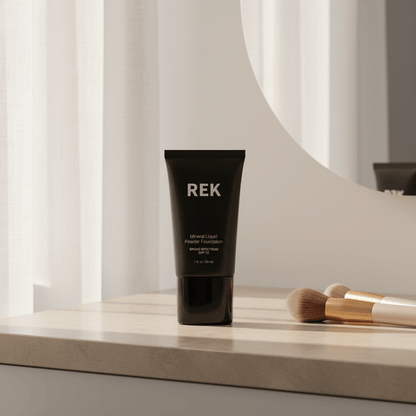 Mineral Liquid Powder Foundation with SPF 15 | REK Cosmetics — Multiple Shades - Renee Lane Company
