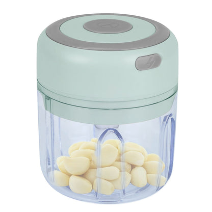 Mini Electric Garlic Chopper Ginger Chopper with 8.45OZ Capacity Cordless Garlic Mincer Food Chopper - Renee Lane Company