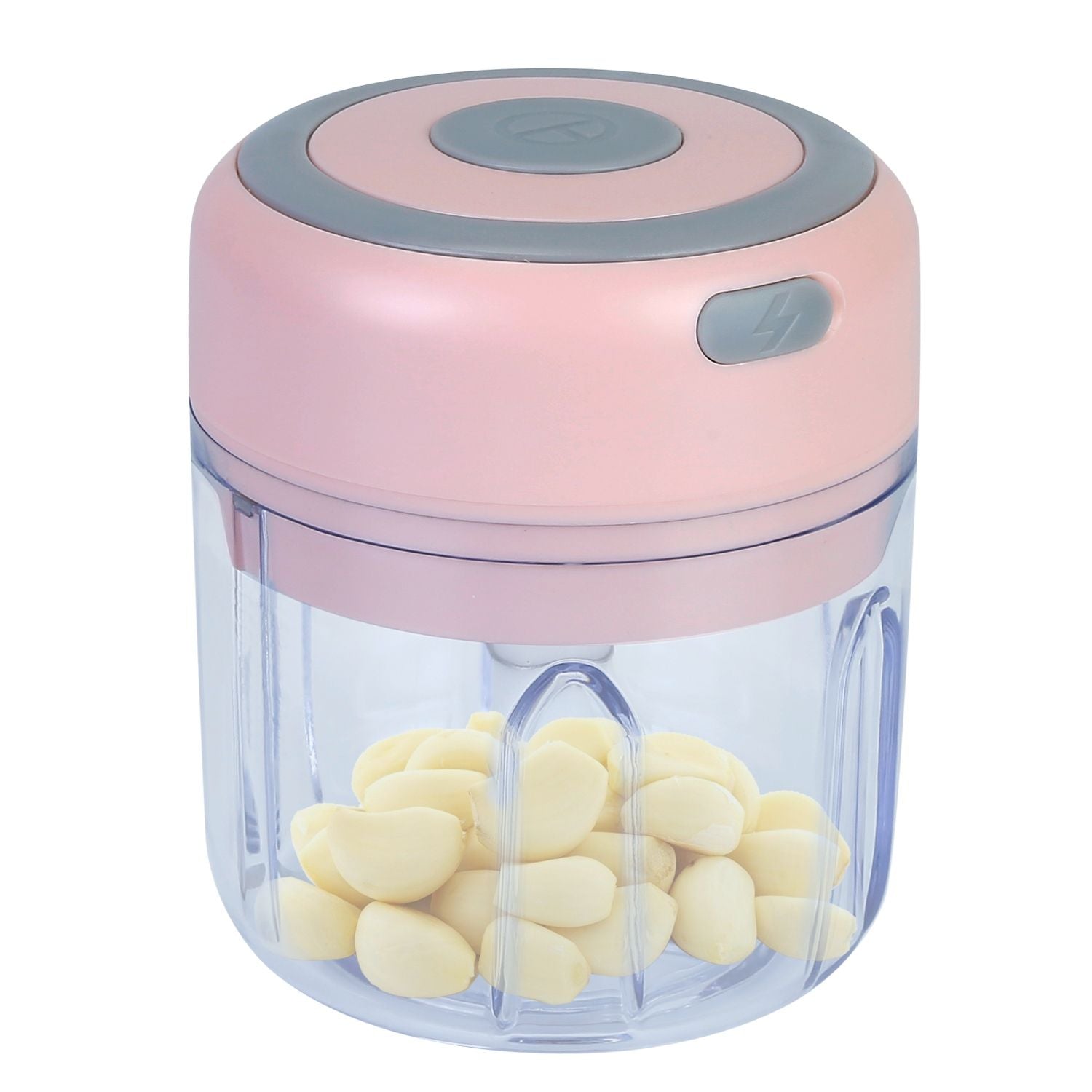 Mini Electric Garlic Chopper Ginger Chopper with 8.45OZ Capacity Cordless Garlic Mincer Food Chopper - Renee Lane Company