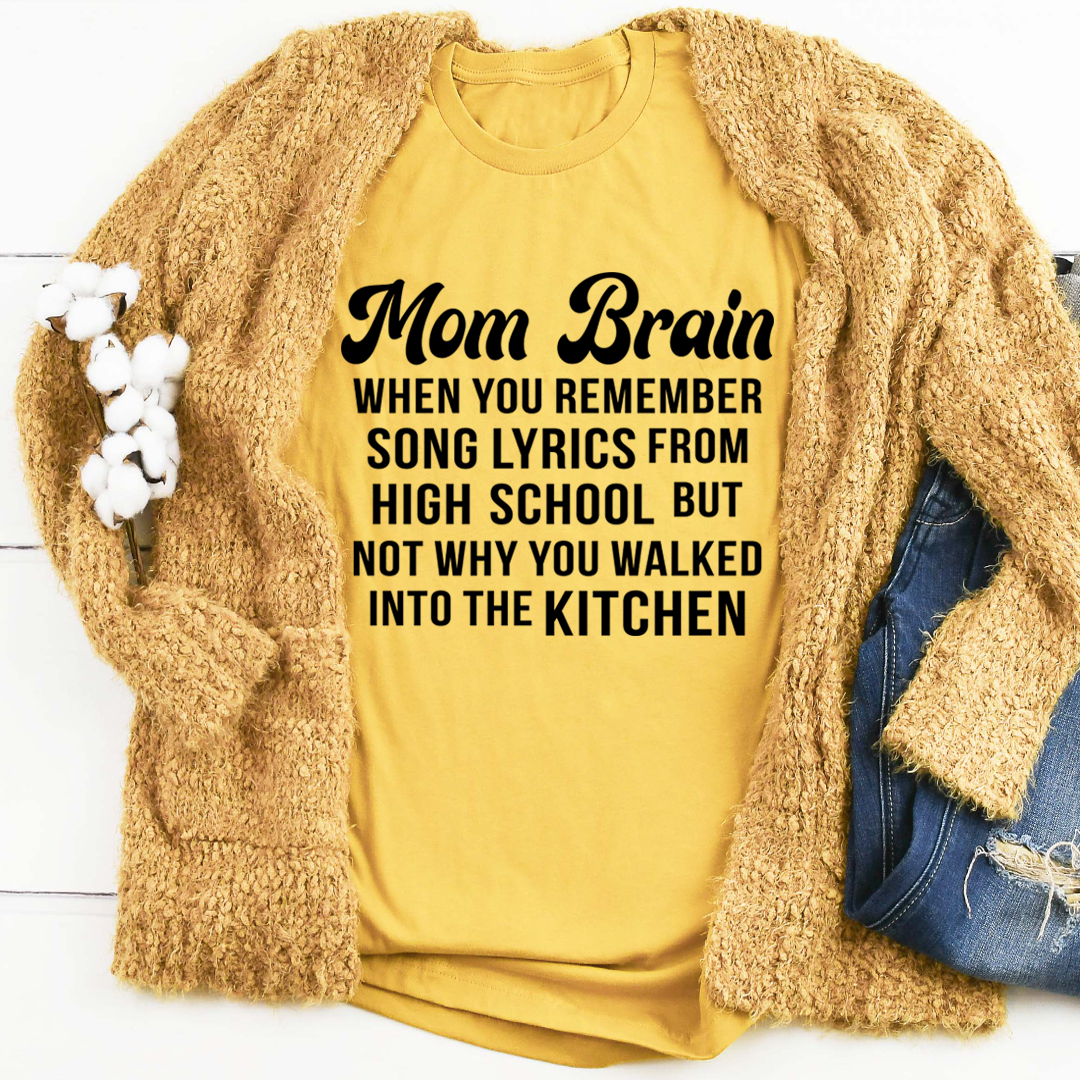 Mom Brain T-Shirt - Renee Lane Company