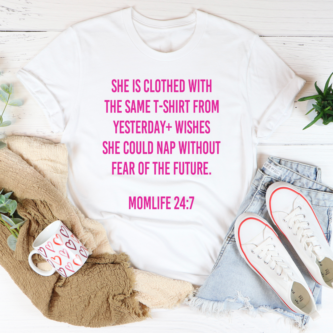 Mom Life 24/7 T-Shirt - Renee Lane Company
