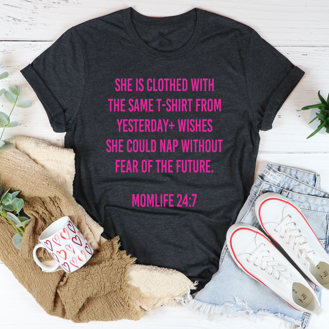 Mom Life 24/7 T-Shirt - Renee Lane Company