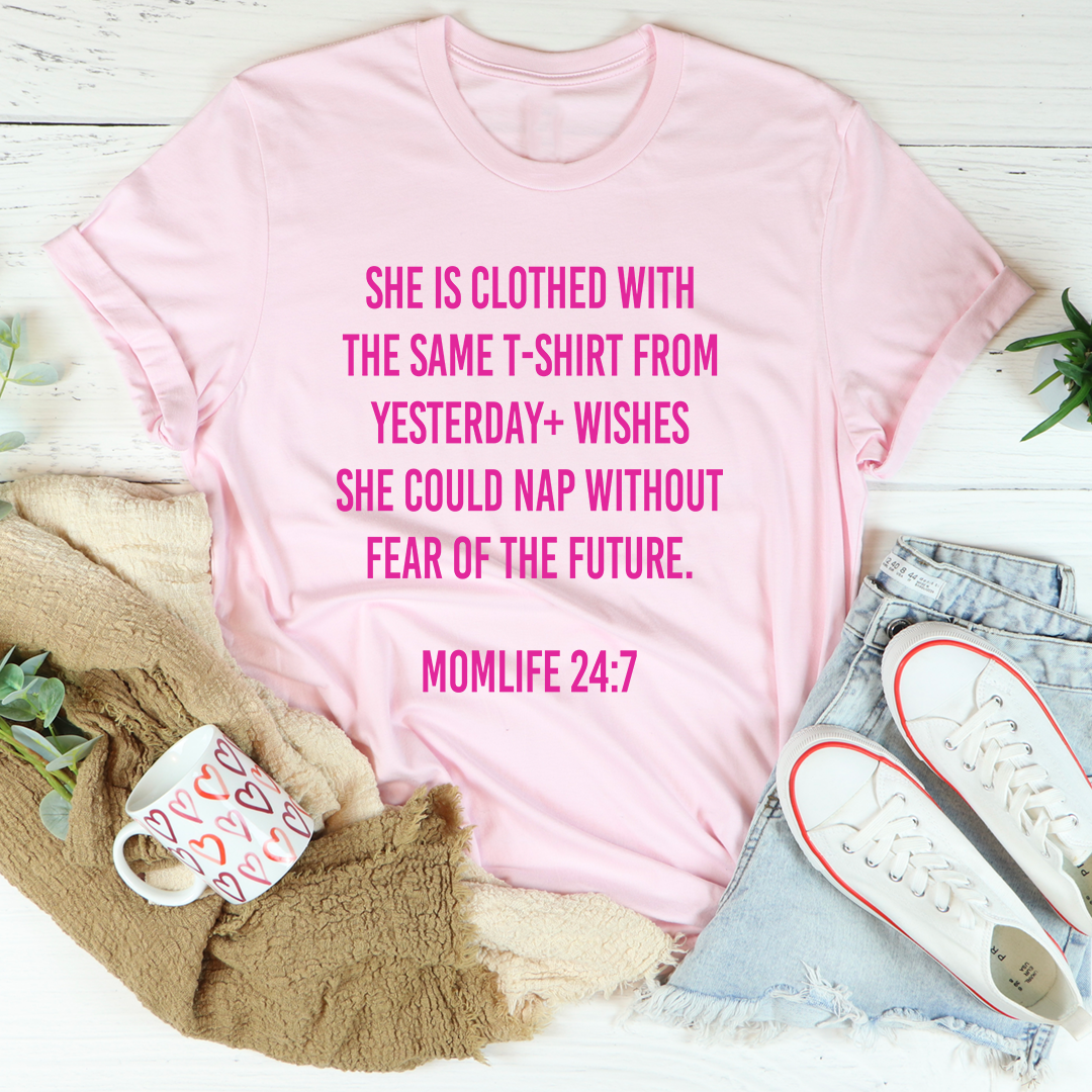 Mom Life 24/7 T-Shirt - Renee Lane Company