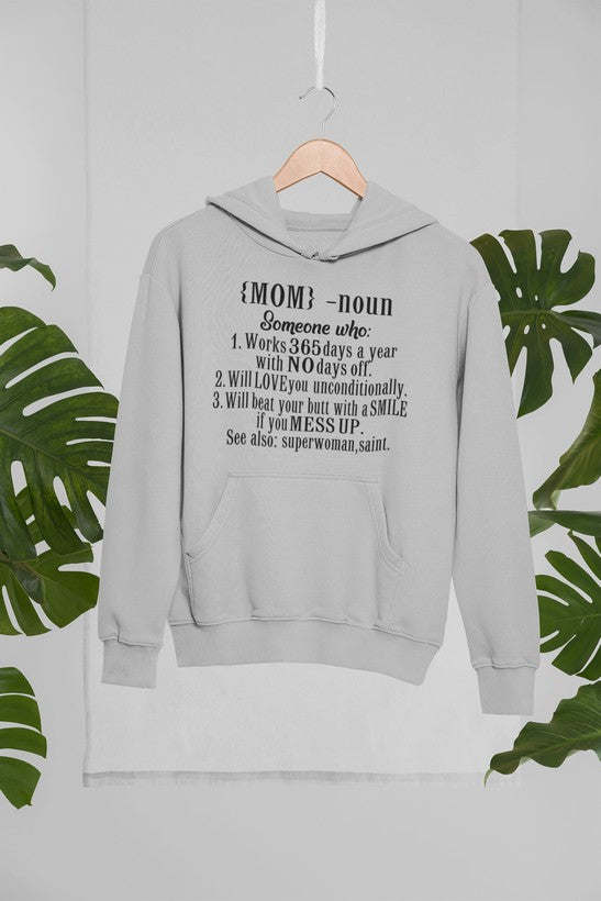 Mom Noun Hoodie - Renee Lane Company