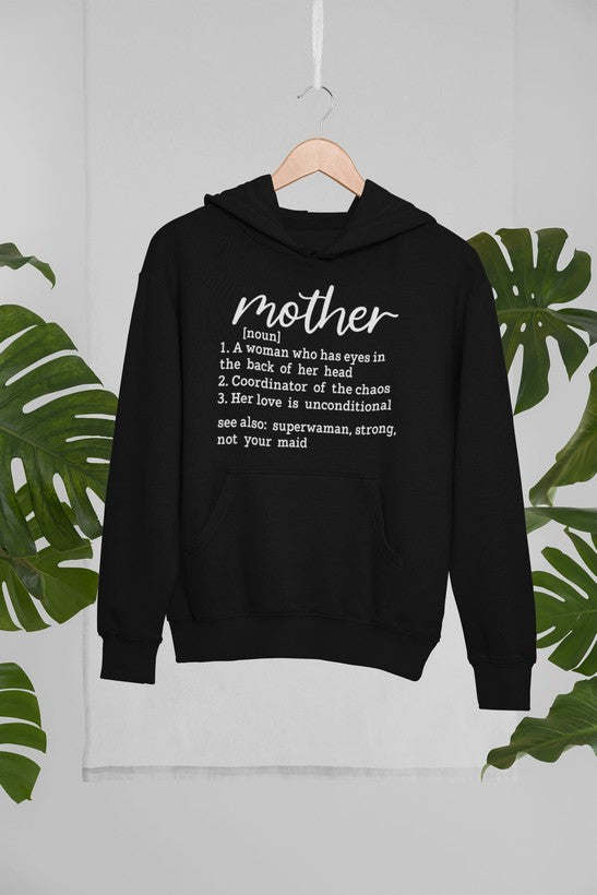 Mom Noun Mom Hoodie - Renee Lane Company