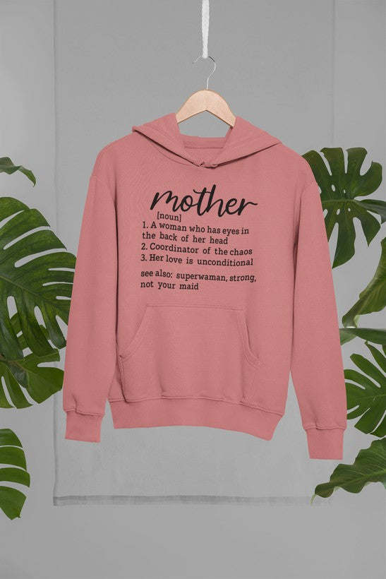 Mom Noun Mom Hoodie - Renee Lane Company