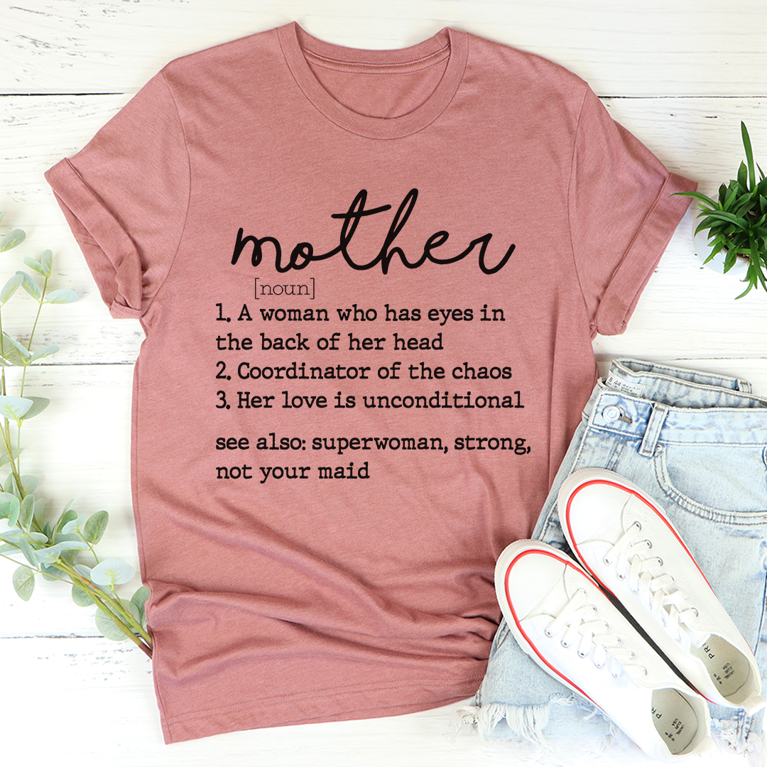 Mom Noun T-Shirt - Renee Lane Company