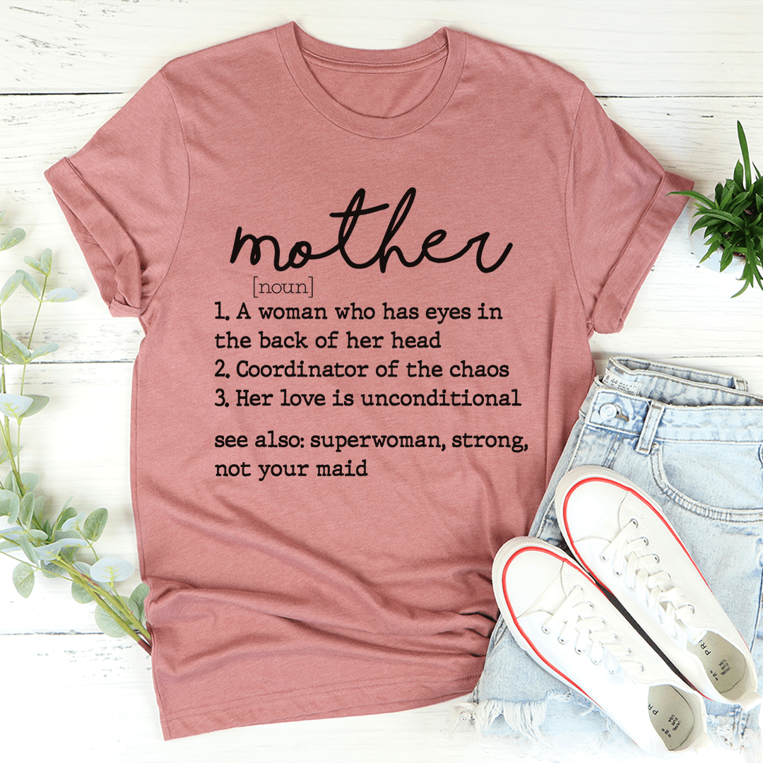 Mom Noun T-Shirt - Renee Lane Company