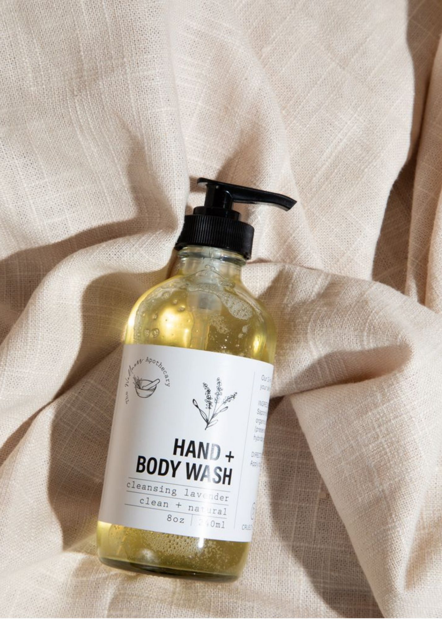 Mother's Day We Love Us Shop Take Care Bundle & Gift Set| Body Wash, Bath Oil, Lip Balm, & Lavender Candle - Renee Lane Company