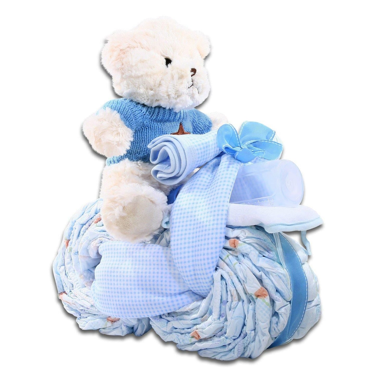Motorcycle Diaper Cake-Boy Gift - Renee Lane Company