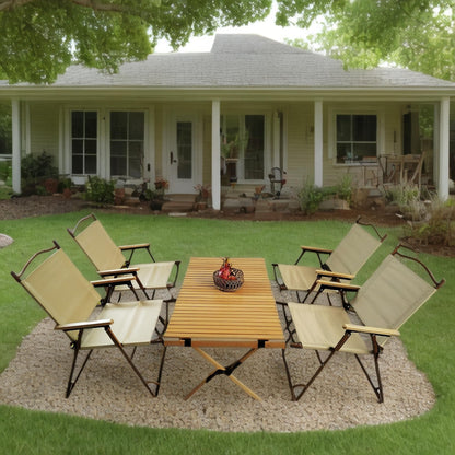 Multi-Function Foldable and Portable  , Indoor and outdoor universal ,Natural - Renee Lane Company