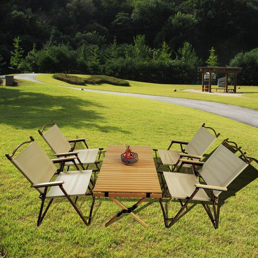 Multi-Function Foldable and Portable  , Indoor and outdoor universal ,Natural - Renee Lane Company