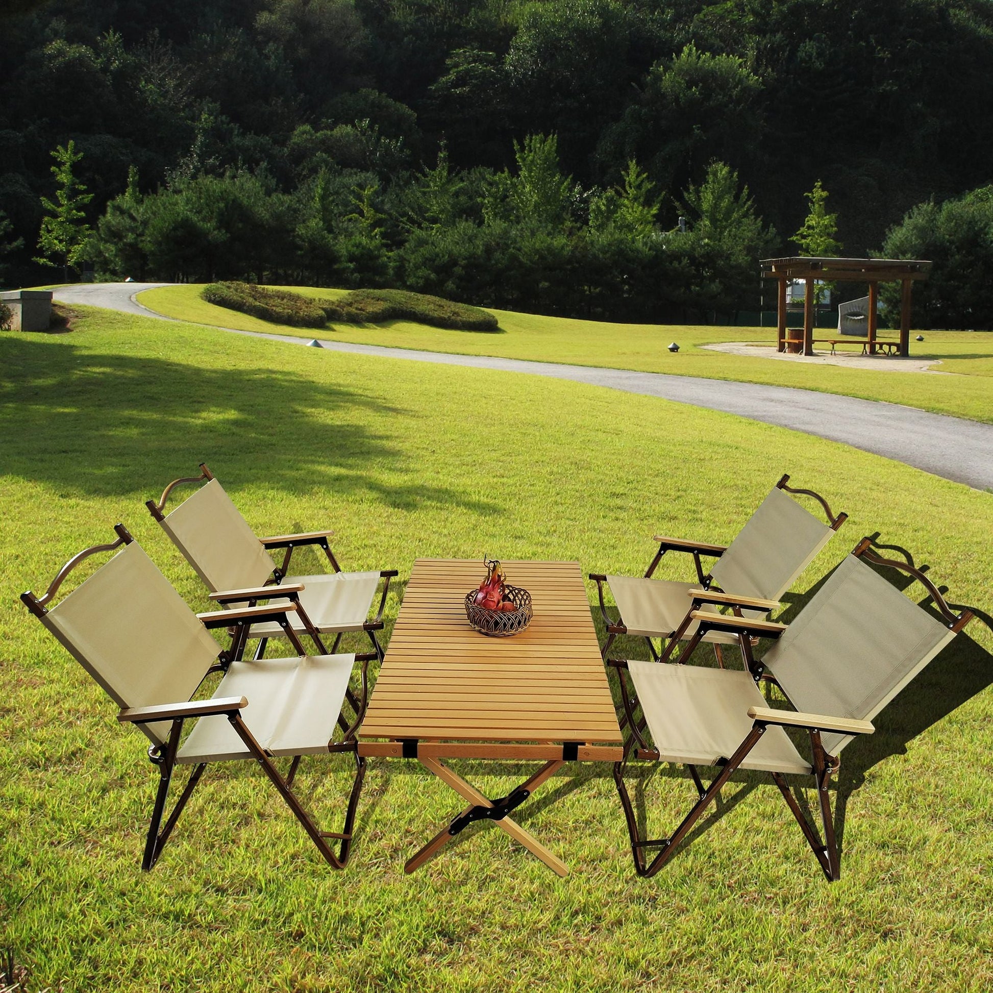 Multi-Function Foldable and Portable  , Indoor and outdoor universal ,Natural - Renee Lane Company