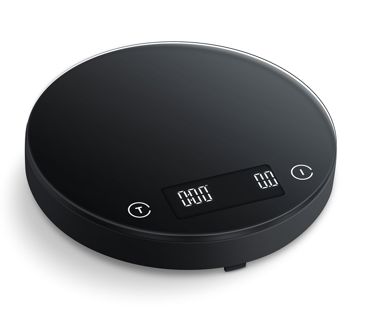 Multifunctional coffee electronic scale. LED 53x22.5mm Electronic balance scale Kitchen baking scale quantity coffee timing scale - Renee Lane Company